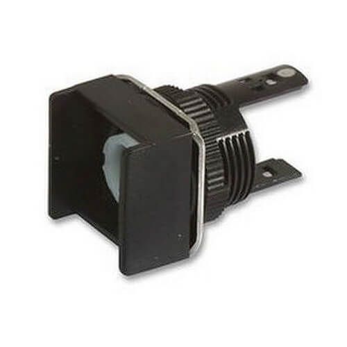 Picture of IP40 case for pushbutton unit, square, momentry or indicator, Omron 