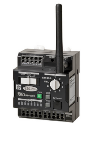 Picture of Master unit receiver, EU frequency 868.3 MHz, 8 PNP transistor outputs, 24 VDC, Omron 