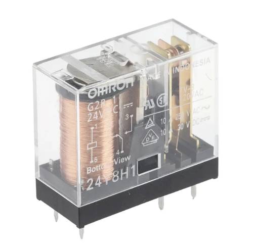 Picture of Minirelee G2R-1, 1CO, 10A, 24VDC, 5-pin, trükkplaadile, Omron 