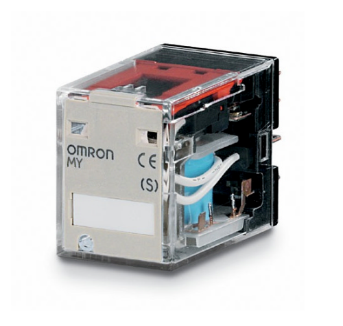 Picture of Relee MY2, 2CO, 10A, 24VDC, LED, Omron 