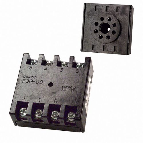 Picture of Releepesa P3G, 8 pinni (H3CR-le) esipaneel, Omron 