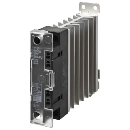 Picture of Pooljuhtrelee 22.5mm G3PJ, 1P, 25A (24 -240VAC), sisend 12 - 24VDC+radiaator, vedruklemm, Omron 