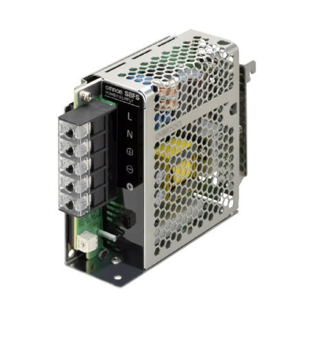 Picture of Toiteplokk S8FS, 24VDC 2.2A 50W, DIN-liist, 100-240VAC/80-370VDC, Omron 