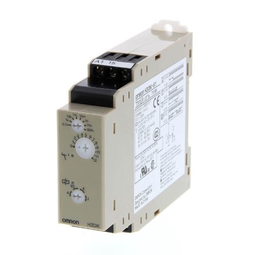Picture of Aegrelee H3DK, 4 funktsiooni, 1CO, 0.1s -1200h, 24-230VAC/DC, Omron 
