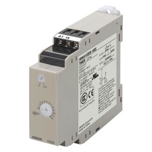 Picture of Aegrelee H3DK, viide-OFF (toitepingeta), 1CO, 0.1 -12s, 24-48VAC/DC, Omron 