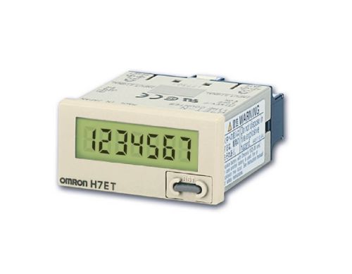 Picture of Tunnilugeja H7ET, LCD displei, 7 nr, sisend: kontakt, akuga, RESET, 24x48x55.5mm, Omron 