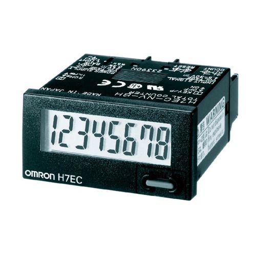 Picture of Loendur H7EC, LCD displei, 8 nr, sisend: pinge DC, akuga, RESET, must, Omron 