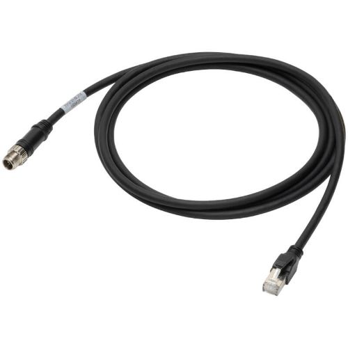 Picture of FHV7 Ethernet cable, straight 5 m, M12 connector 