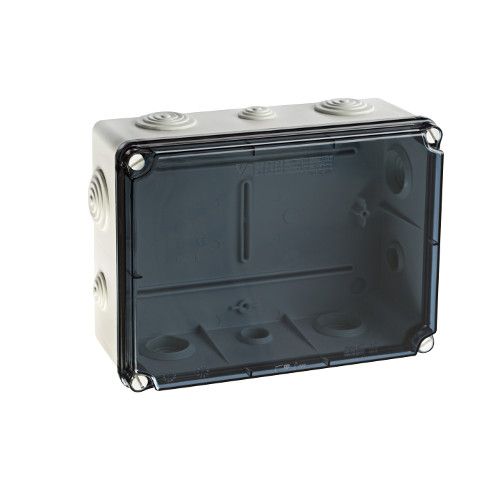Picture of Karp Light 197x260x100 IP65 transparent kaas (4x M25, 6x M40), IDE 