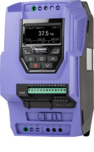 Picture of Sagedusmuundur IP20 400V 11kW 24A RS485 261x131x205mm EMC C2 filter OptidriveP2 INVERTEK 