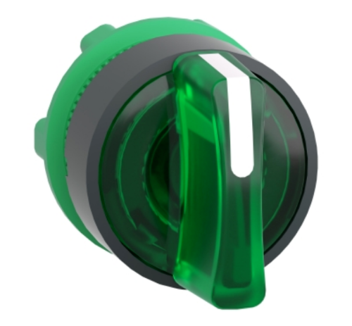 Picture of Selektorlüliti illumineeritud 1->0<-2, ROHELINE, plast, IP66, ilma adapterita, Schneider 