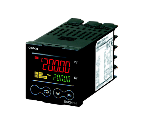 Picture of Temp.kontroller E5CN, Sis: univers. Välj: 0-10VDC, 2x NO alarm, 100-240VAC, Omron 