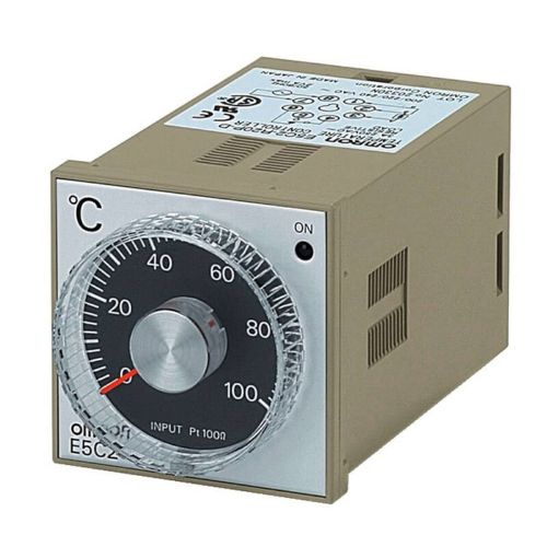 Picture of Termostaat E5C2, ON-OFF, Sis:tTermopaar K ,0-600C, Välj: relee 1CO, 100-240V, Omron 