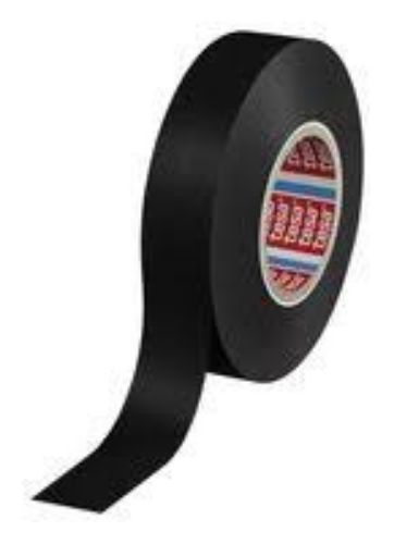 Picture of PVC-isoleerteip must 33m19mm, 0,13mm 0-+105C akrülaat VDE7kV TESA 