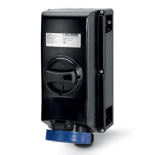 Picture of Seinapesa 16A 3P 6H 200-250V IP66 EX II 2 GD (gaas-tolm), SCAME 