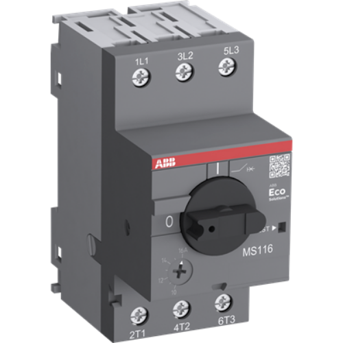Picture of Mootorikaitselüliti MS116, 1.6-2.5A 50kA, ABB 