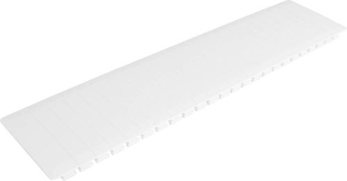 Picture of Katteplaat DIN avakate, 12m, L220mm, valge, Morek 