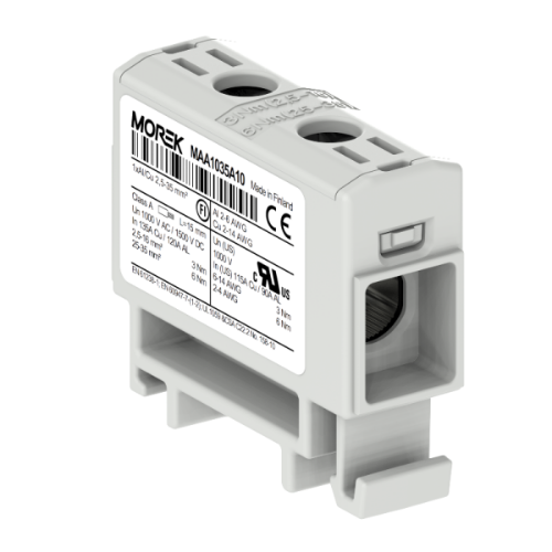 Picture of Riviklemm OTL35, hall, 1xAl/Cu 2,5-35mm², 1000V, Morek 