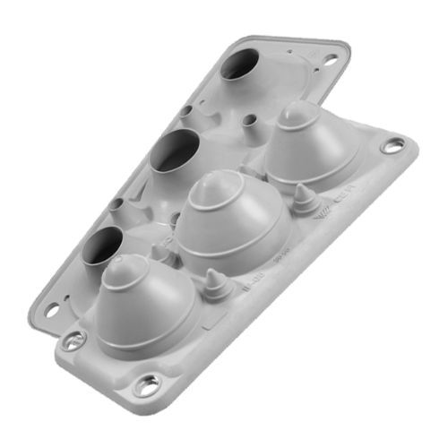 Picture of Multiläbiviik MC-3/7 IP67, 2x 24-54mm, 1x 30-60mm, 4x8-16mm, Morek 