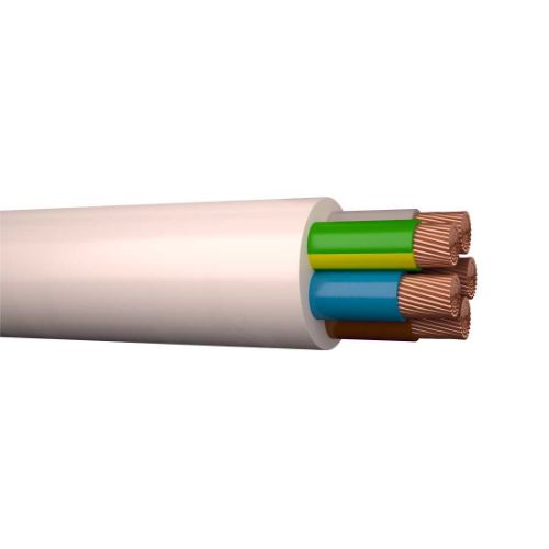 Picture of Kaabel H05VV-F/MSK 4G2.5mm2 300/500V kiuline, valge K100 