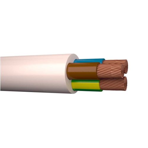 Picture of Kaabel H05VV-F/MSK 3G0.75mm2 300/500V kiuline, valge K100 