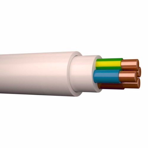 Picture of Kaabel XPJ-HF D 4G2.5mm2, Dca, K100, valge, ø9,5mm, HF, 500V, Prysmian 
