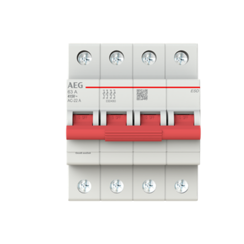 Picture of Pealüliti ESD, 4P, 63A, AEG 