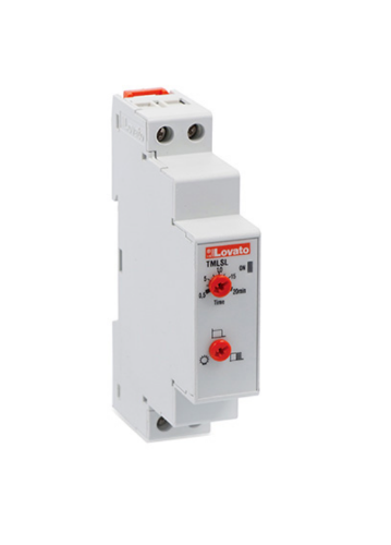 Picture of Moodulaegrelee TM, Trepikoja valgustuse, LED, 1NO, 0.5-20min, 230VAC, Lovato 