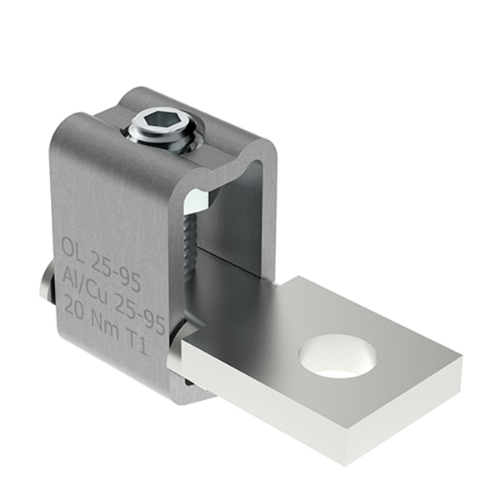 Picture of Seadmeklemm OL95, M8, Al/Cu, 1x25-95mm², roostevaba raam, Morek 