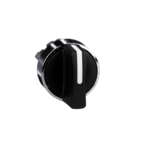 Picture of Selektorlüliti ZB4, 0-1, MUST, lühike, metall, IP66, ilma adapterita, Schneider 