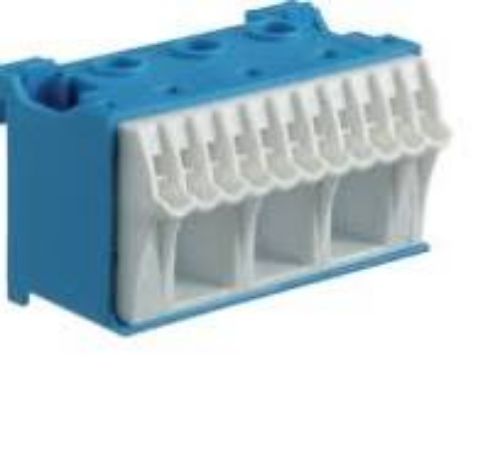 Picture of QC terminal N, 14 kohaline, 60mm, 63A (11x1-4mm2)+(3x4-16mm2), Hager