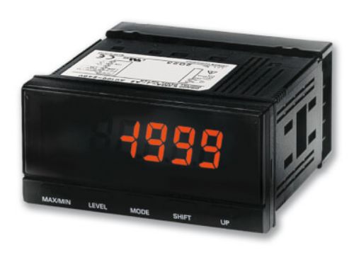 Picture of Protsessi indikaator 230VAC, Pinge ja voolu sisend,  2 releed - NO, 96x48 IP66, Omron 