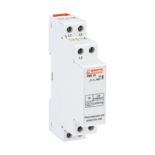 Picture of Pingekontrollirelee PMV, 3F, kadu/järjestus, 1CO, 208-440VAC, Lovato 
