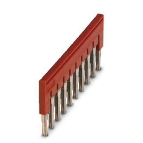 Picture of Sild riviklemmile 4mm², 10 pos, punane, Phoenix 