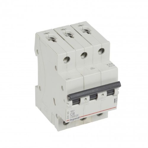 Picture of Moodulkaitselüliti RX3, 3P, 6A, C, 6kA, Legrand 