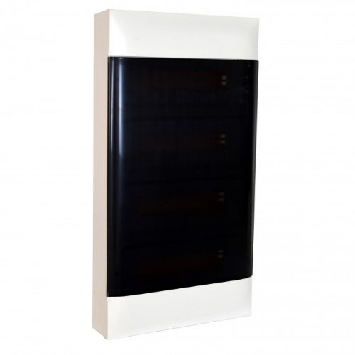 Picture of Pinnapealne moodulkilp Practibox S, transparent uks 72m(4x18), IP40, PE/N latiga, Legrand 