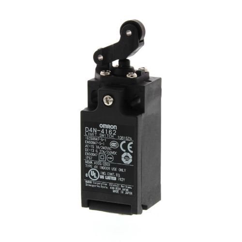 Picture of Teekonnalüliti D4N, 1NO+1NC (Snap), RULLIK (plast), IP67, Pg13.5, Omron 