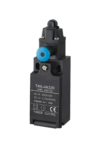 Picture of Teekonnalüliti D4N, 1NO+1NC (Slow), RESET, RULLIK (plast), IP67, M20, Omron 
