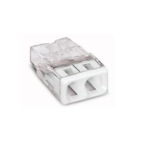 Picture of Ühendusklemm WAGO 2x0.5-2.5mm2 Cu läbipaistev 