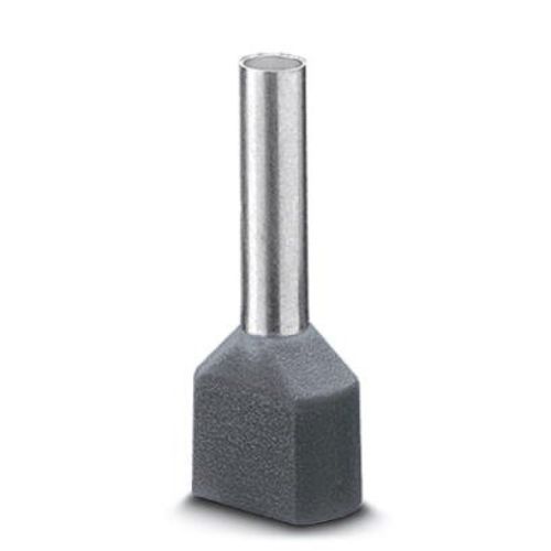 Picture of Cu-otsahülss 2x0.75-10 kraega, hall (100tk/pk), Phoenix 