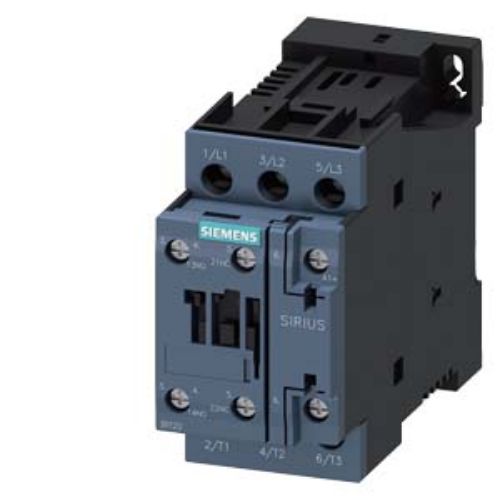 Picture of Kontaktor 5,5kW, 24VDC mähis, 1NO+1NC, S0, Siemens 