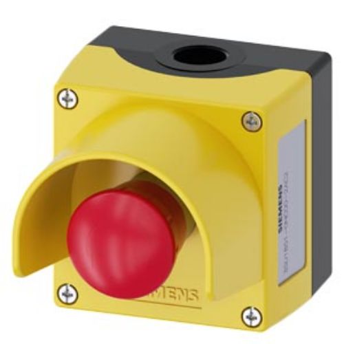Изображение Seen Karbis (KOLLANE), 3SU, AVARII-STOP, PUNANE, kraega, 2NC, IP67, 2xM20, Siemens 