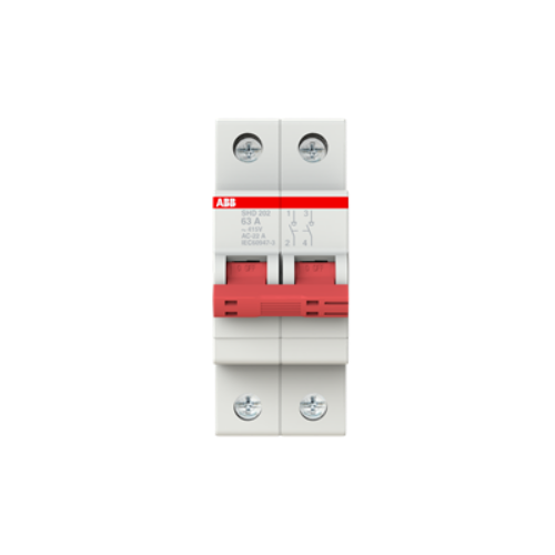Picture of Pealüliti 2P, 63A, 2 moodulit, ABB 