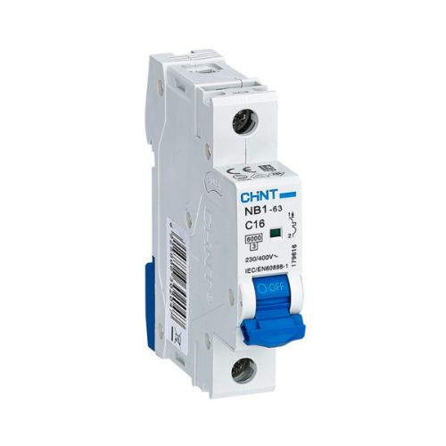Изображение Moodulkaitselüliti NB1, 1P, 13A, C, 6kA, Chint 
