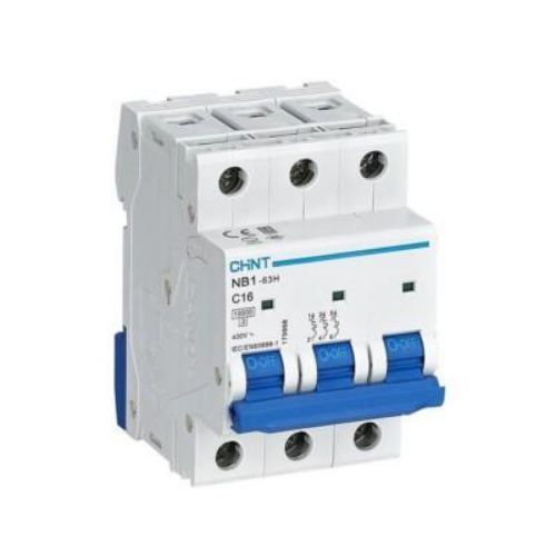 Изображение Moodulkaitselüliti NB1, 3P, 16A, C, 10kA, Chint 