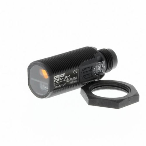 Изображение Fotoandur Hajutatud taust ( BGS ) E3FB, M18, plast, Sn100mm ( fiks.), PNP, pistik M12 4-pin, Omron 