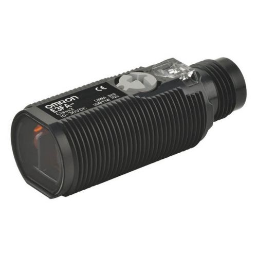 Изображение Fotoandur Hajutatud taust E3FA, M18, plast, Sn10 - 50, PNP, IP67, pistik, M12 4-pin, Omron 