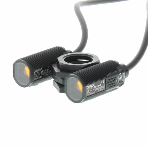 Изображение Fot.andur Saatja-Vastuvõtja E3FA, M18, plast, Sn20m, PNP, IP67, kaabel 2m, Omron 