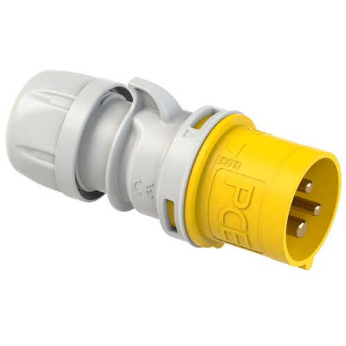 Изображение Pistik 16A 3P 4H 110VAC IP44, CEE, PCE 