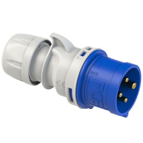 Изображение Pistik 32A 4P 9H 230VAC IP44, CEE, PCE 